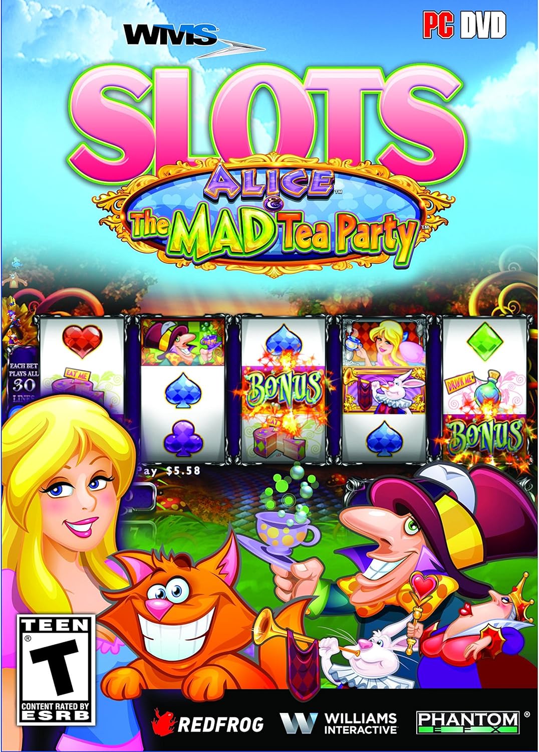 Alice and the mad hatter slot machine Alice and the mad hatter slot machine