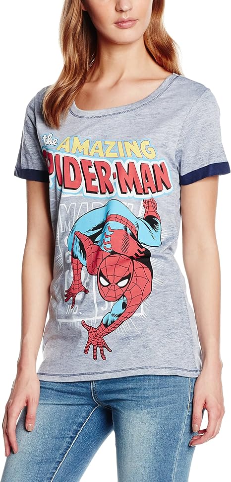camisetas de spiderman para mujer