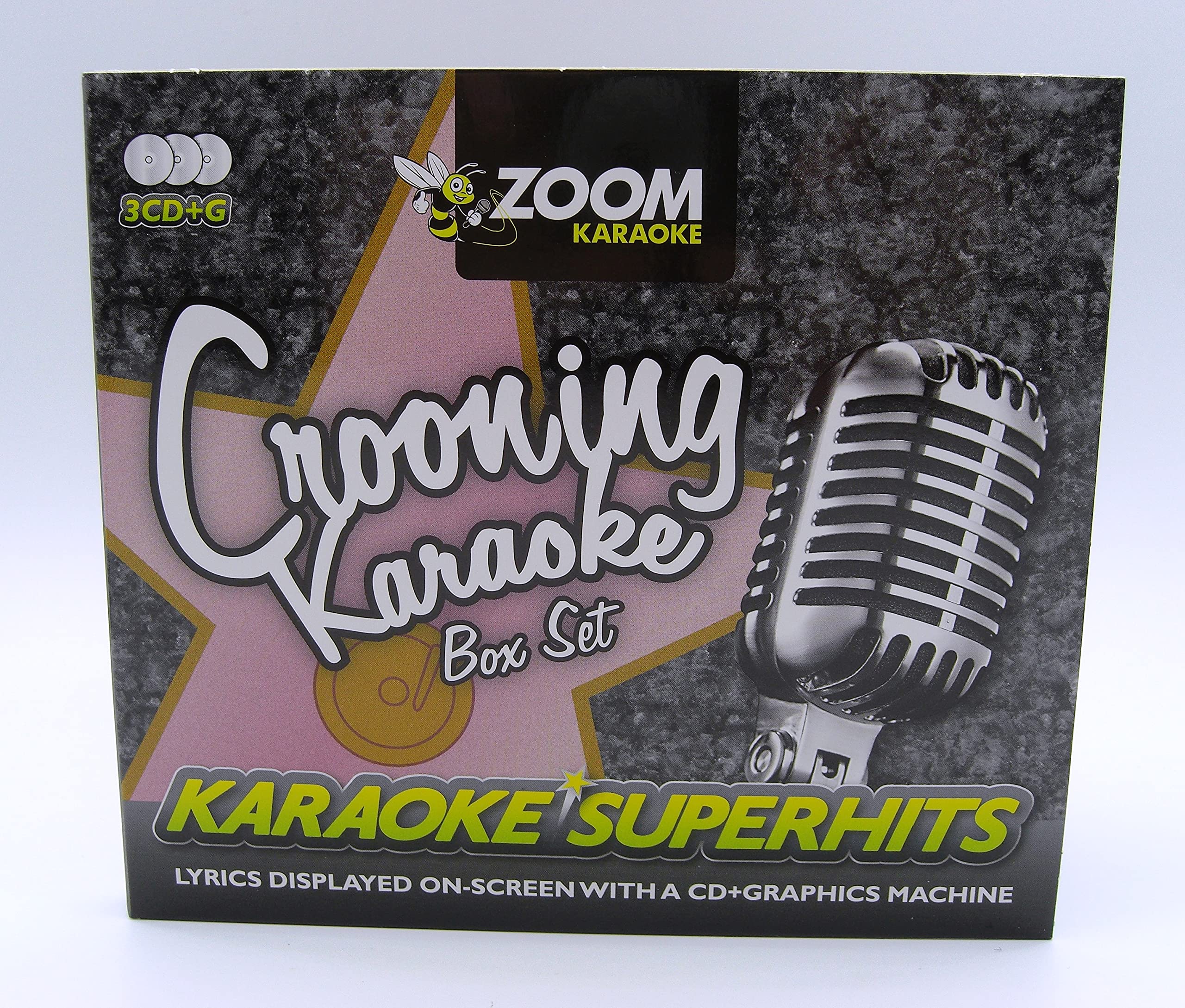 Zoom Karaoke CD+G - Crooning Superhits - Triple CD+G Karaoke Pack