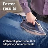 Philips Azur 8000 Steam Iron 3000W Turbo Boost 260g Dark Blue DST8050/26 view 5