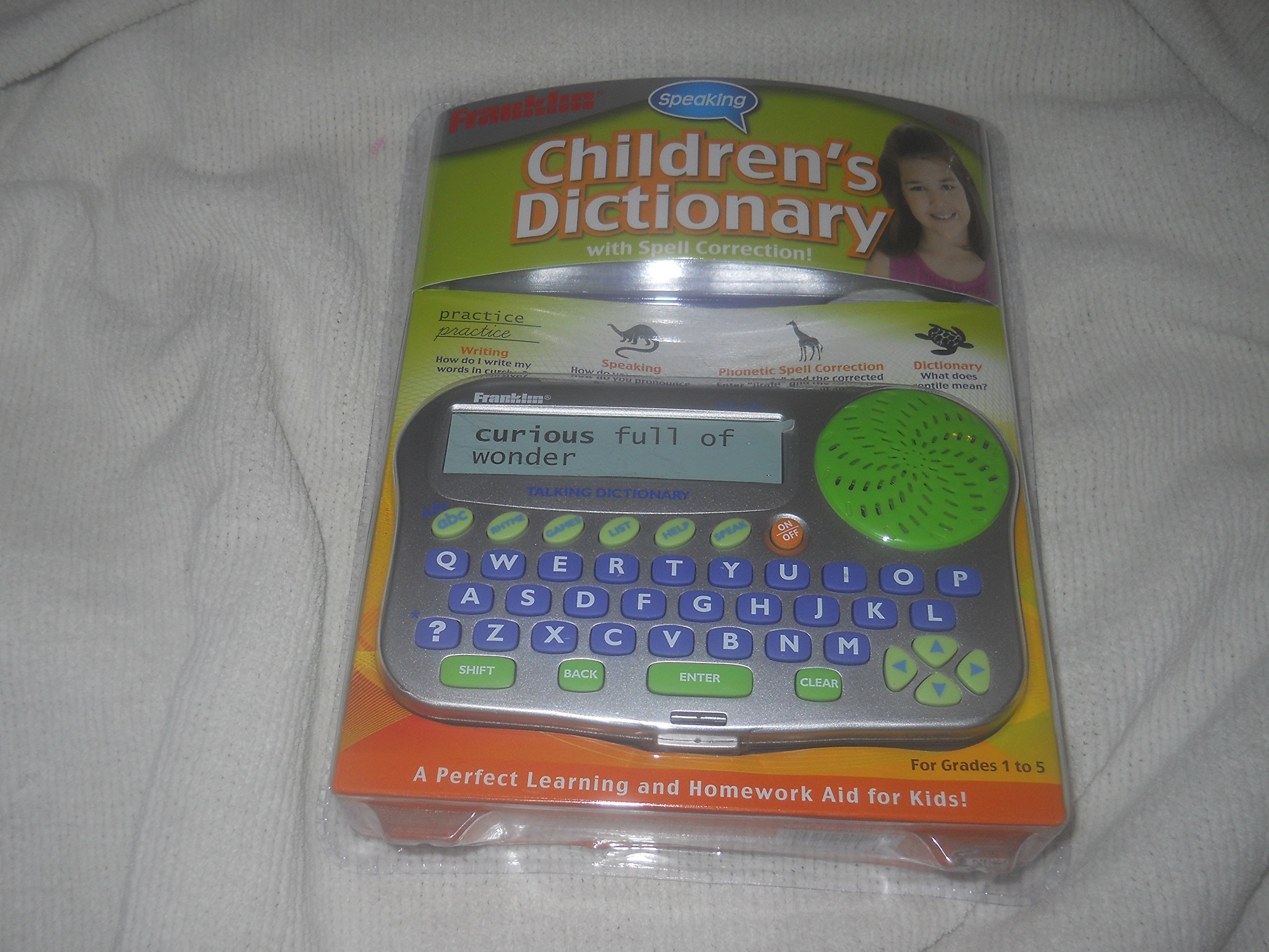Franklin KID-1240 Children's Talking Dictionary and Spell Corrector
