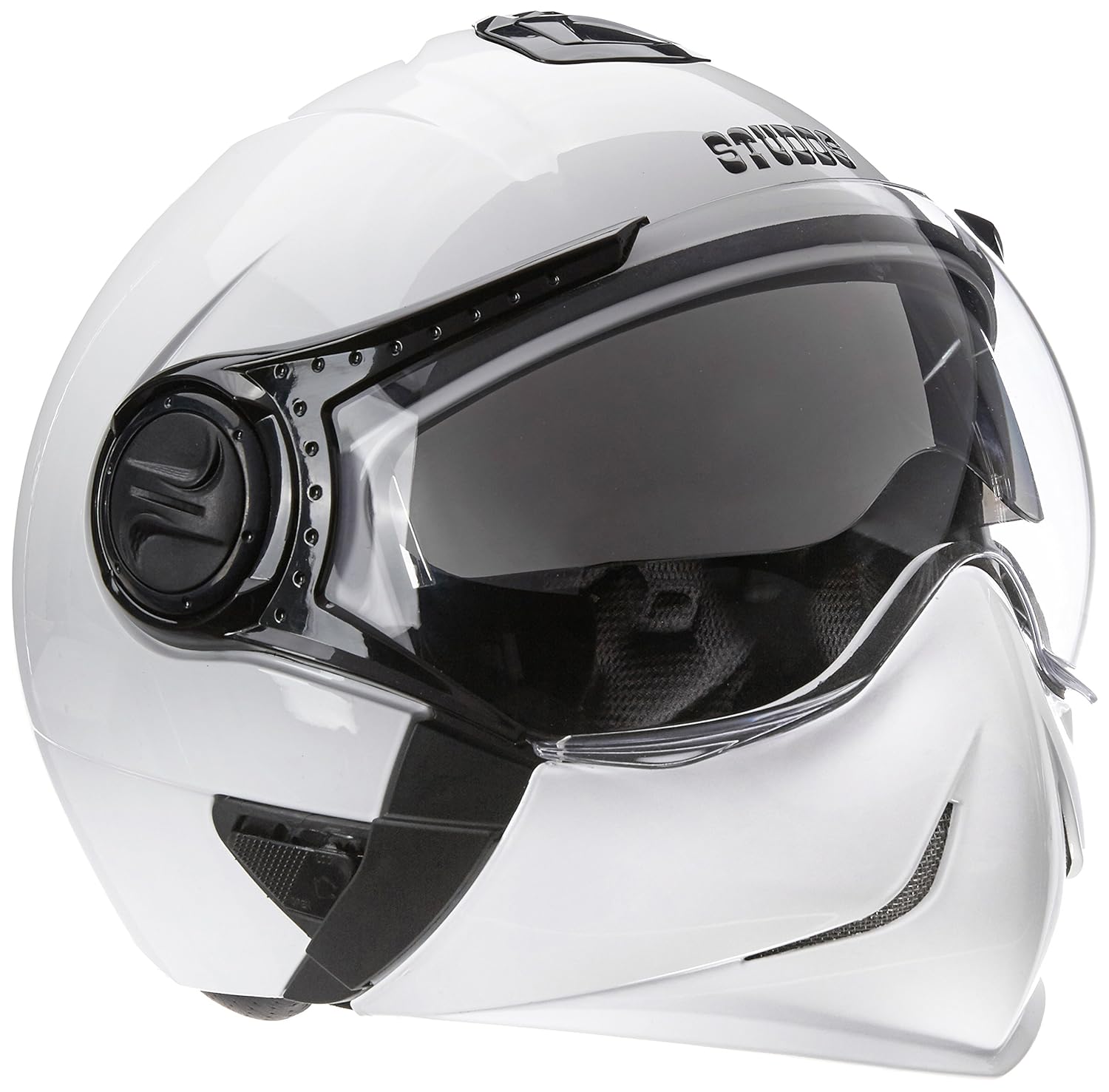 Studds Full Face Helmet Downtown (White, L) Amazon.in Car & Motorbike
