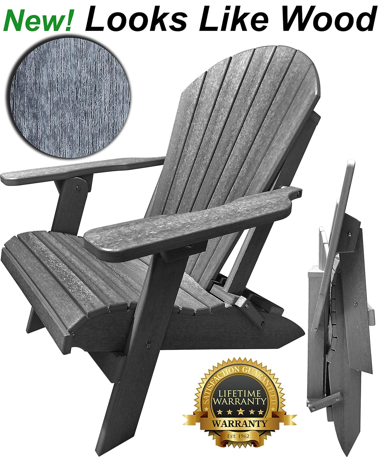 Best classic adirondack wooden folding chair