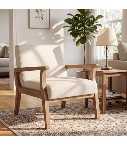 Amazon.com: Omax Decor Zola Mid Century Modern Accent Chair Arm
