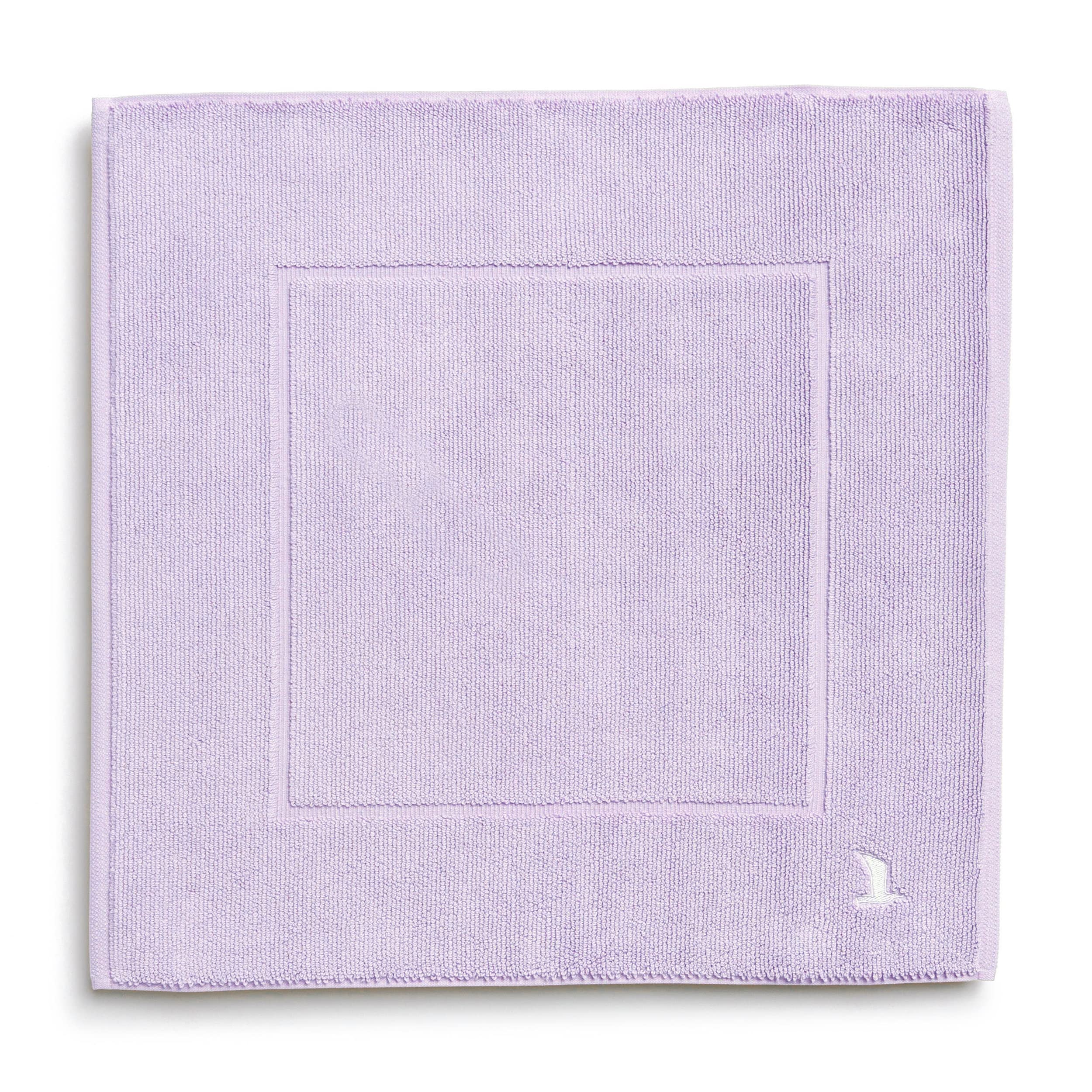 MÖVE Superwuschel bath mat 60 x 60 cm made of 100% cotton, lilac