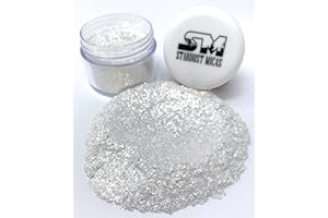 SM STARDUST MICAS Stardust Micas Pigment Powder Cosmetic Grade Colorant for Makeup, Soap Making, Epoxy Resin, DIY Crafting Projects, Bright True Colors Stable Mica Batch Consistency (10 Gram Jar, Gold Pearl Sparkle)