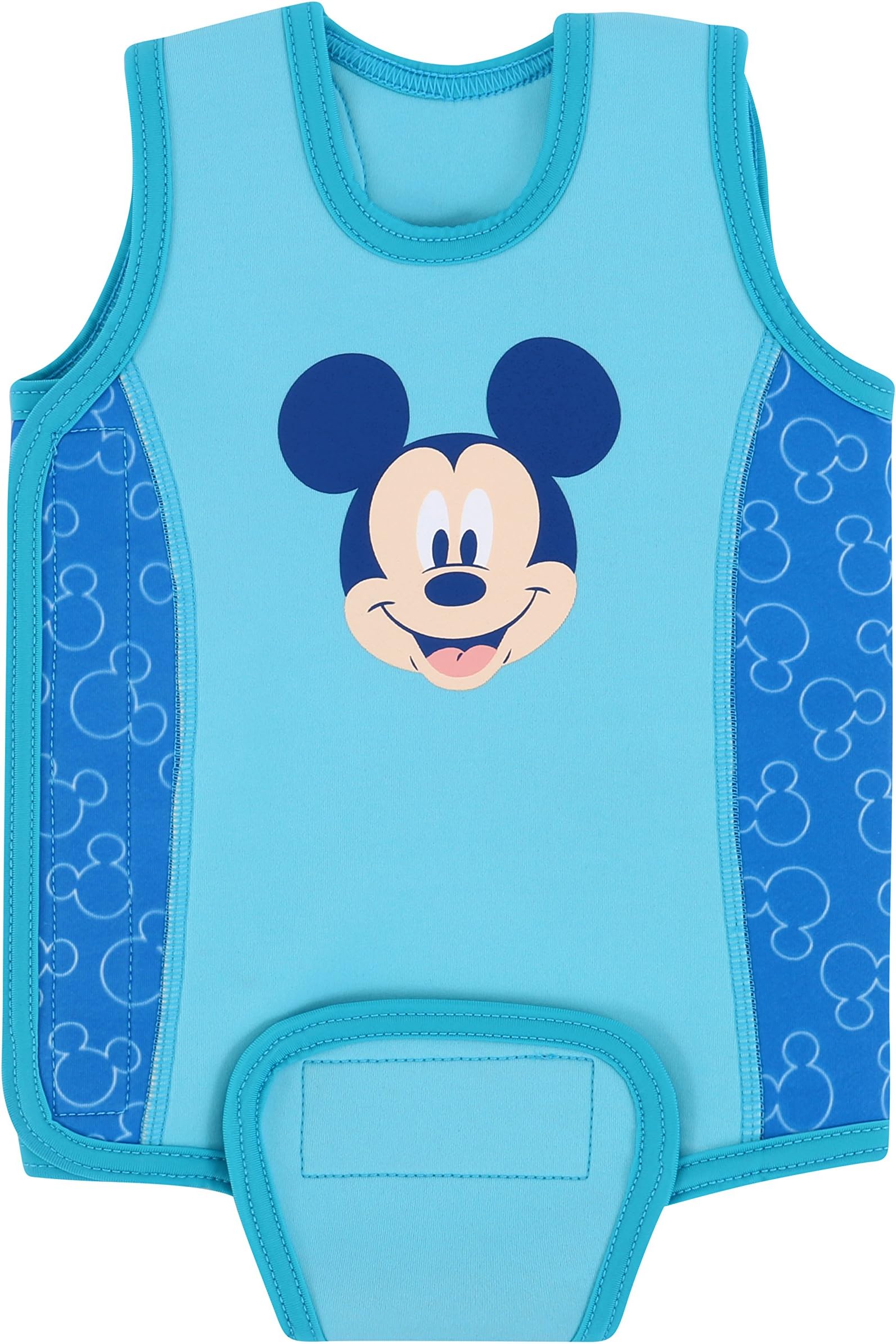 Mickey Mouse Infant Boys' Neoprene Baby Warmer Swim Wetsuit, Blue (0-6 Months) 0-6 Months