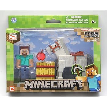 Amazon.com: Minecraft Diamond Steve Action Figure: Toys  Amazon.com: Minecraft Diamond Steve Action Figure: Toys