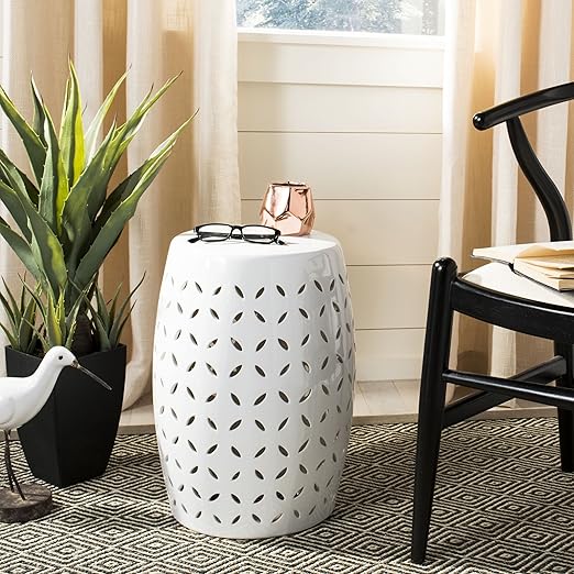 Amazon Com Safavieh Acs4509a Lattice Petal Ceramic Decorative