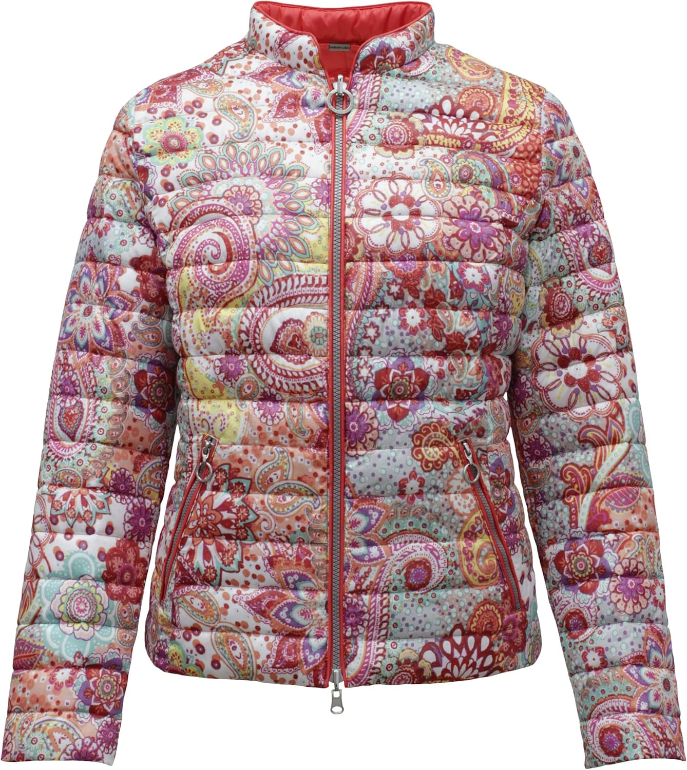 BARBARA LEBEK Reversible quilted jacket. - Multicolour - 42: Amazon.co ...