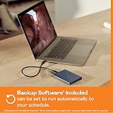 WD 4TB My Passport for Mac Portable External Storage USB 3.0 Midnight Blue view 4
