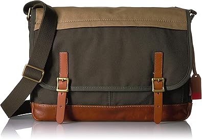 fossil messenger bag amazon
