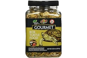 Zoo Med 976845 Gourmet Box Turtle Food Net Wt 8.25oz (254g)