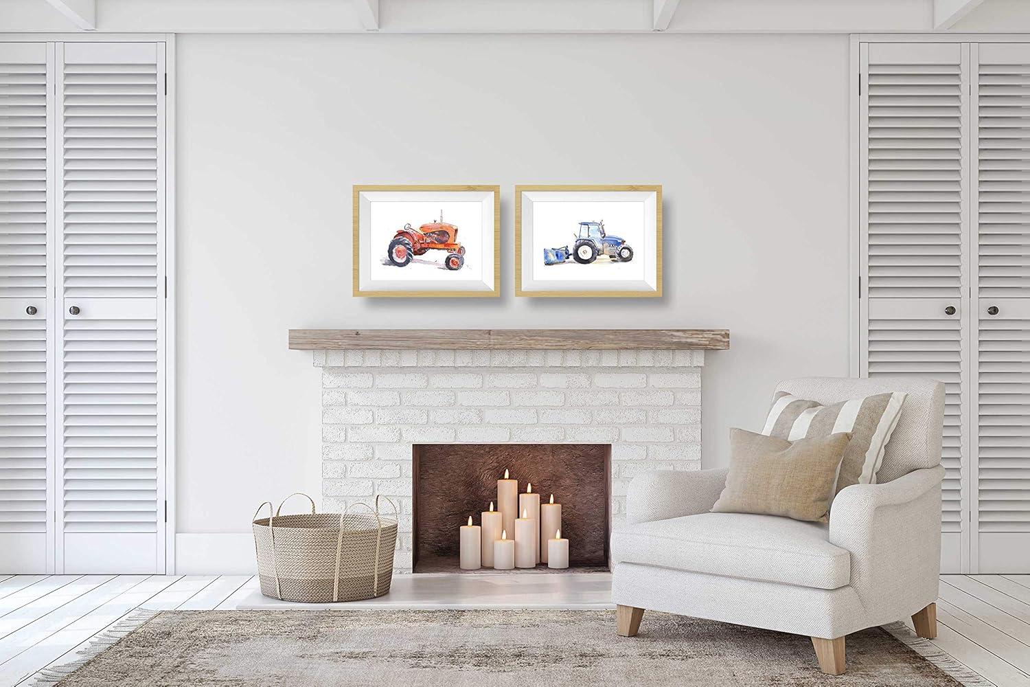 tractor nursery decor