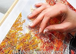 Needlepoint Embroidery Tapestry Scroll Frame Made