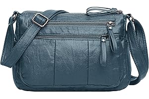 VOLGANIK ROCK Purses for Women Soft PU Leather Shoulder Bag Ladies Crossbody Purse and handbags Lightweight Pocketbook