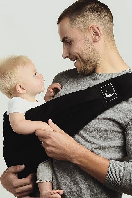 black baby sling