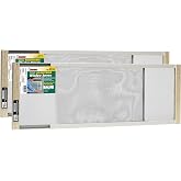 Frost King 2AWS1045 WB Marvin Adjustable Window Screen, 10in High x Fits 25-45in Wide (2-Pack)