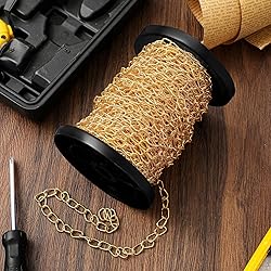 Yaocom 100 ft Galvanized Steel Hanging Jack Chain