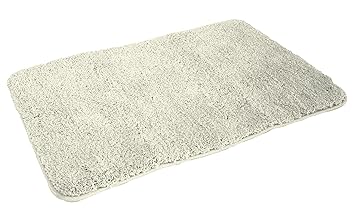 Kinzler J-10008/30 silber Badematte Mikrofaser 80x150 cm