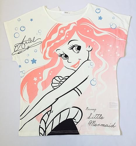 Amazon アリエル ディズニープリンセス 半袖 Tシャツ M 女性用 レディース 雑貨 ディズニー グッズ キャラクター おもちゃ雑貨 ホビー