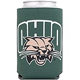 Desert Cactus Ohio University Can Insulator Bobcats Beverage Cooler 1 Pack Foam 12oz Can Holder Single Sided (Design A)