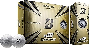 Amazon ブリヂストン ゴルフ E12 コンタクトホワイト ブリヂストン Bridgestone スポーツ アウトドア