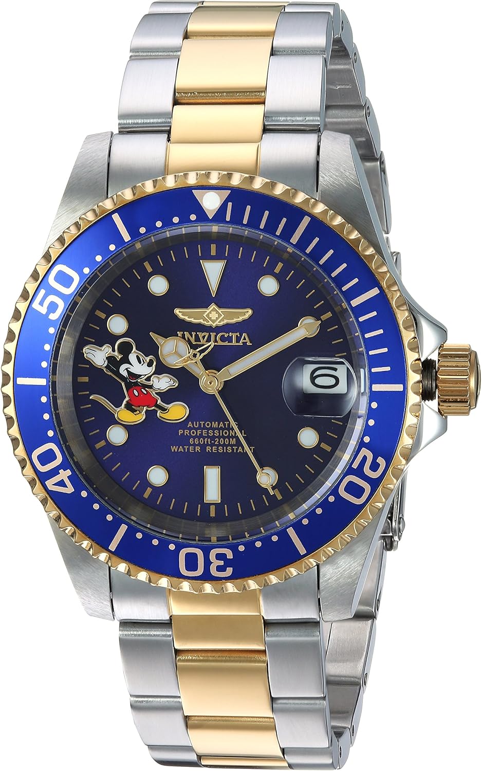 Invicta Men's AutomaticselfWind Watch with TwoTone