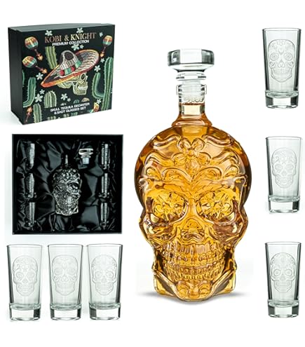 Amazon.com | Tesla Tequila Decanter Bottle & Stand - Limited