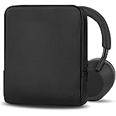 Geekria Elite Headphones Pouch, Soft Shell Replacement Protective Travel Carrying Bag with Cable Storage, Compatible with Sony WH-1000XM6/1000XM5/1000XM4/XB910N, ULT WEAR and More (Black)