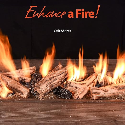 Amazon Com Enhance A Fire Fire Pit Designer Driftwood 10 Pc Set