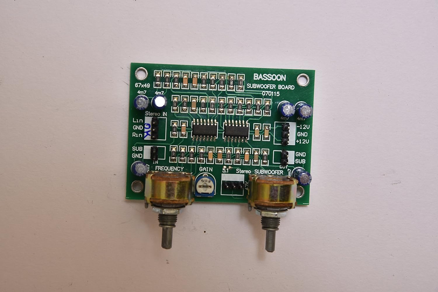 kit subwoofer 12 volt