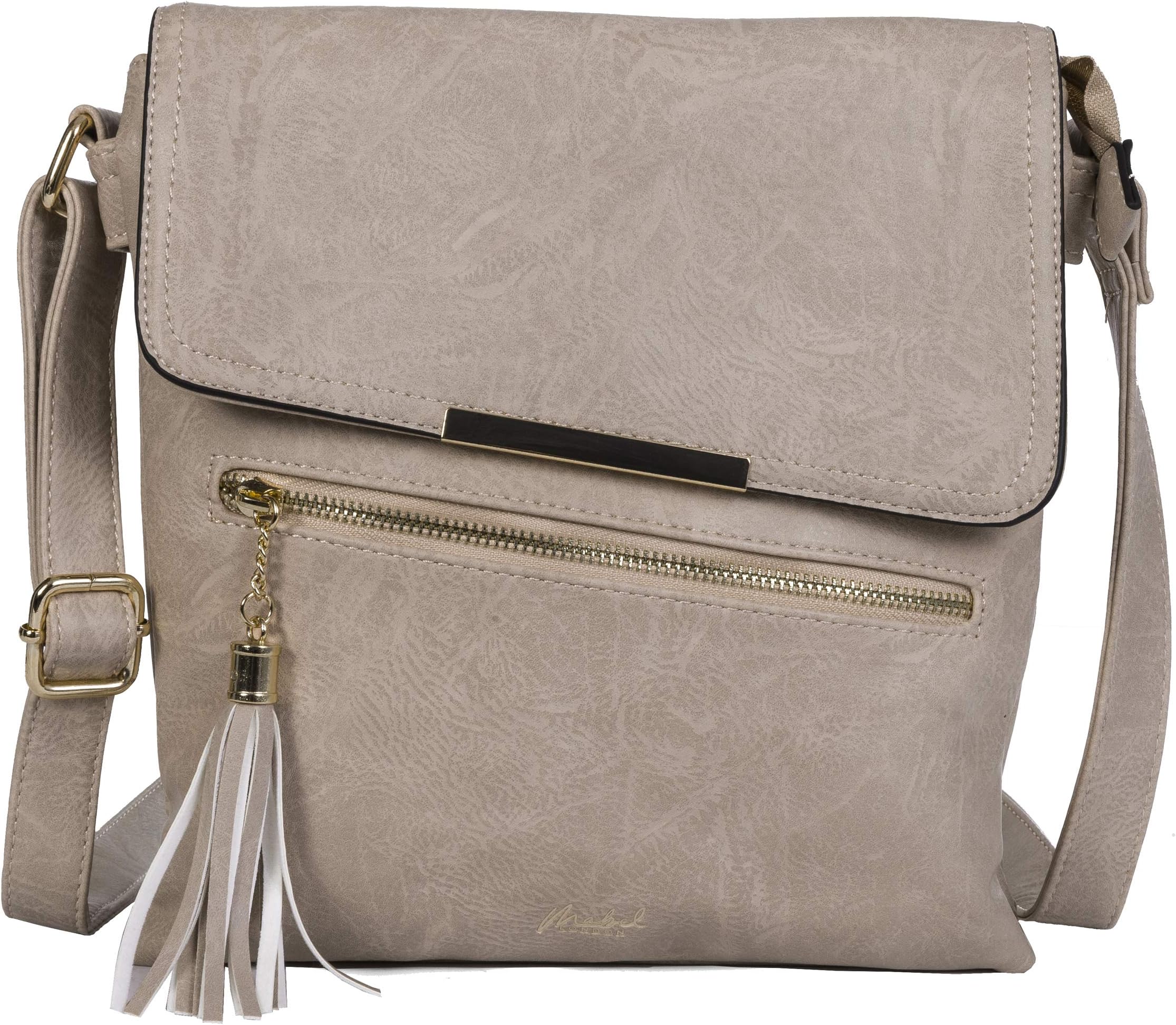 Mabel Women’s Cross Body Handbags – Trendy Messenger Long Shoulder Strap Bags – With a Protective Storage Bag