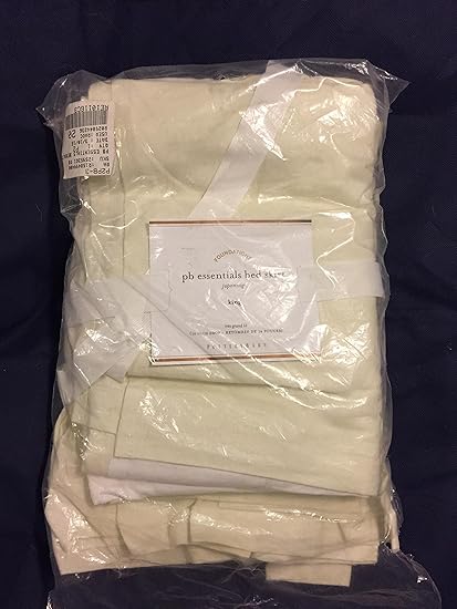 Amazon Com Pottery Barn Pb Essential 300 Thread Count Bed Skirt