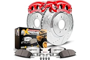 Power Stop KC2405-36 Rear Z36 Truck and Tow Brake Kit with Calipers For Lexus GX470 2003-2009, Toyota Sequoia 2001-2007 [Model Specific]