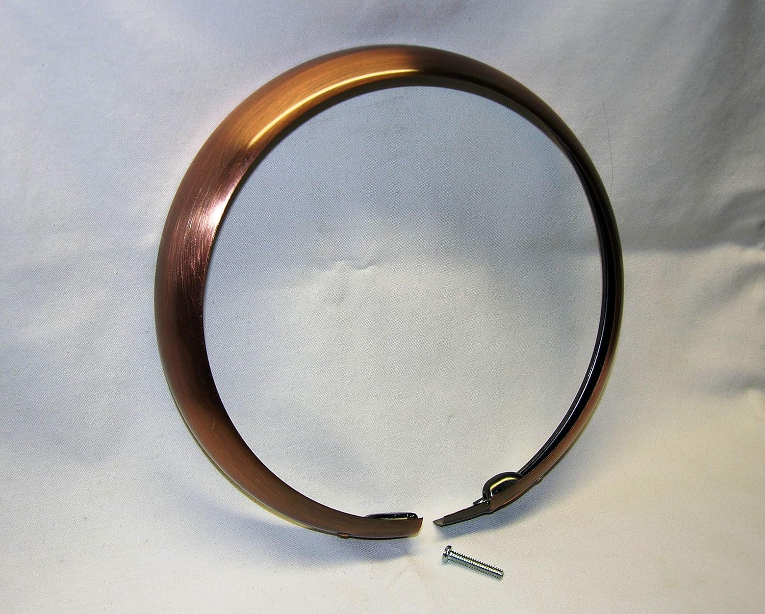 Mr Luckys Antique Copper finished 7 Inch Headlight Trim