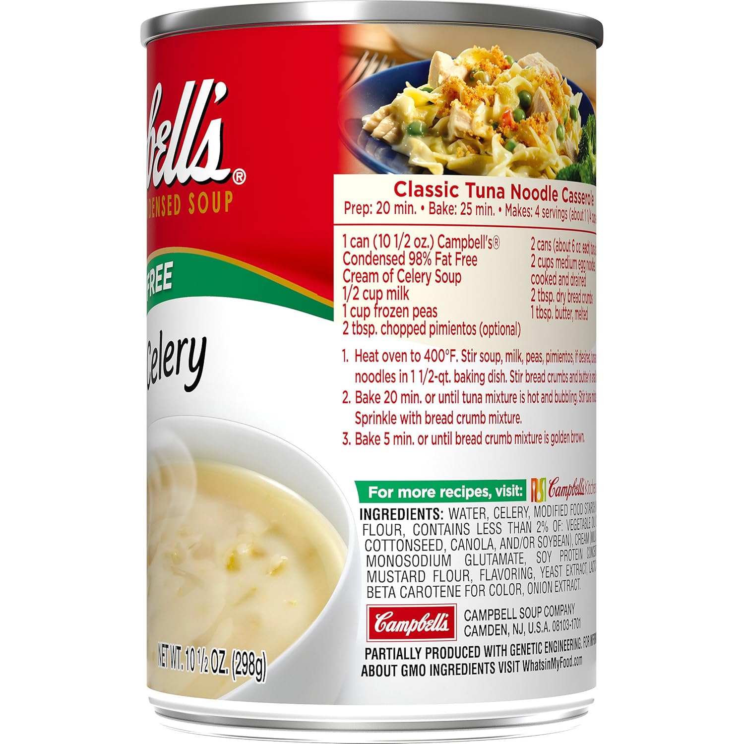 Cream Of Celery Soup Campbells Nutrition Nutrition Pics