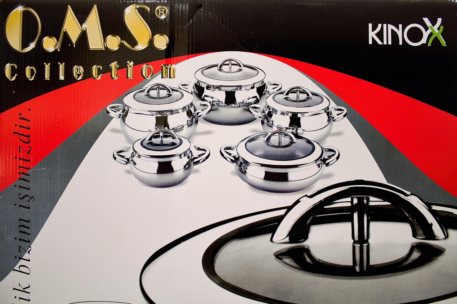 SHN Stainless Steel Kinox 10piece Pot Set Amazon.ca Home & Kitchen