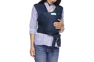Moby Wrap Baby Carrier | Classic | Baby Wrap Carrier for Newborns & Infants | #1 Baby Wrap | Keeps Baby Safe & Secure | Adjus