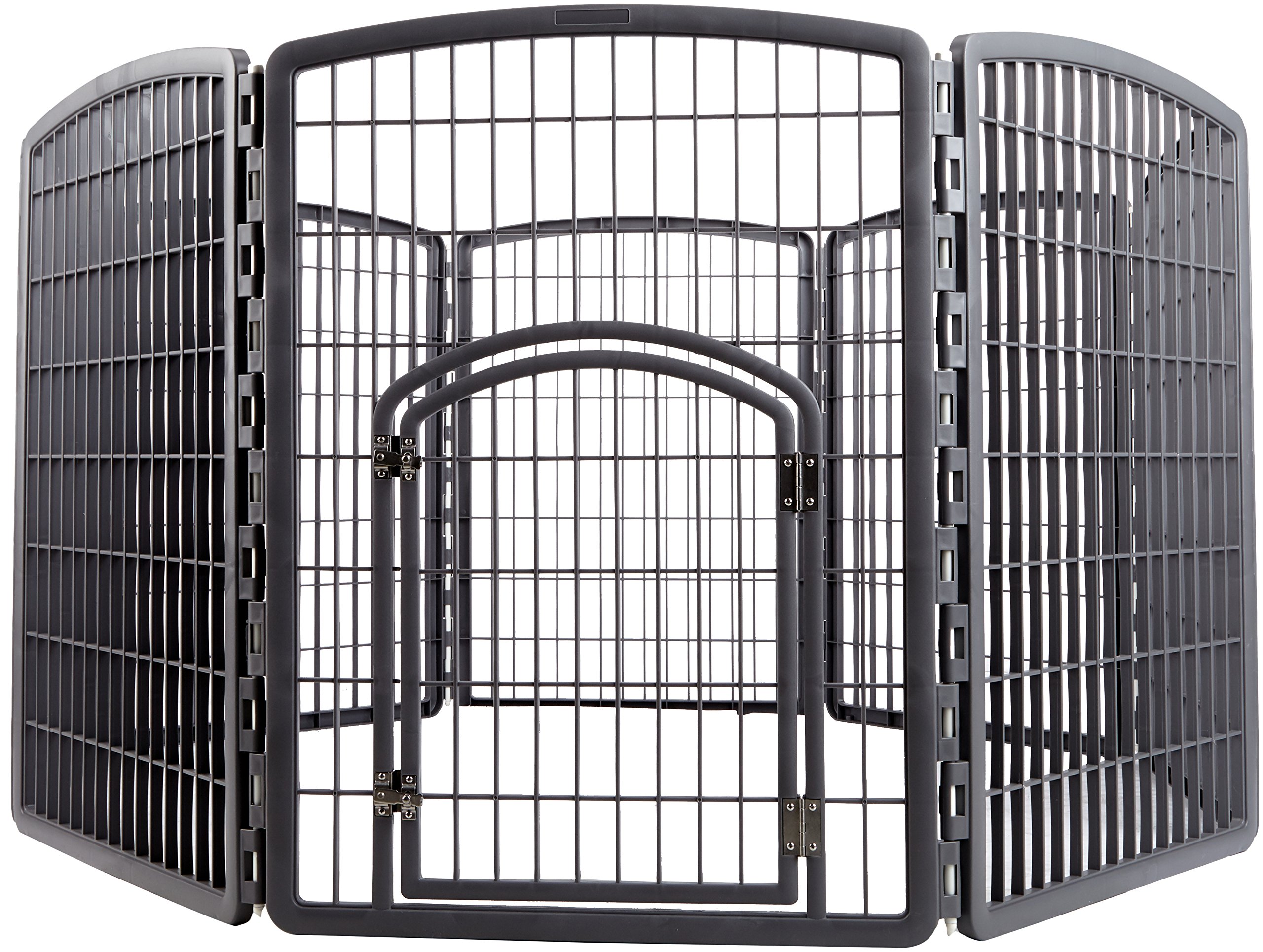 IRIS Exercise Panel Pet Playpen with Door - 34 Inch