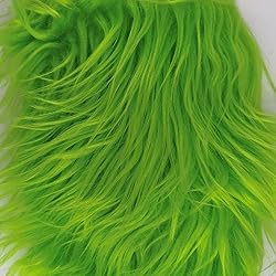 Shaggy Plush Faux Fur Fabric Precut Strips Fluffy