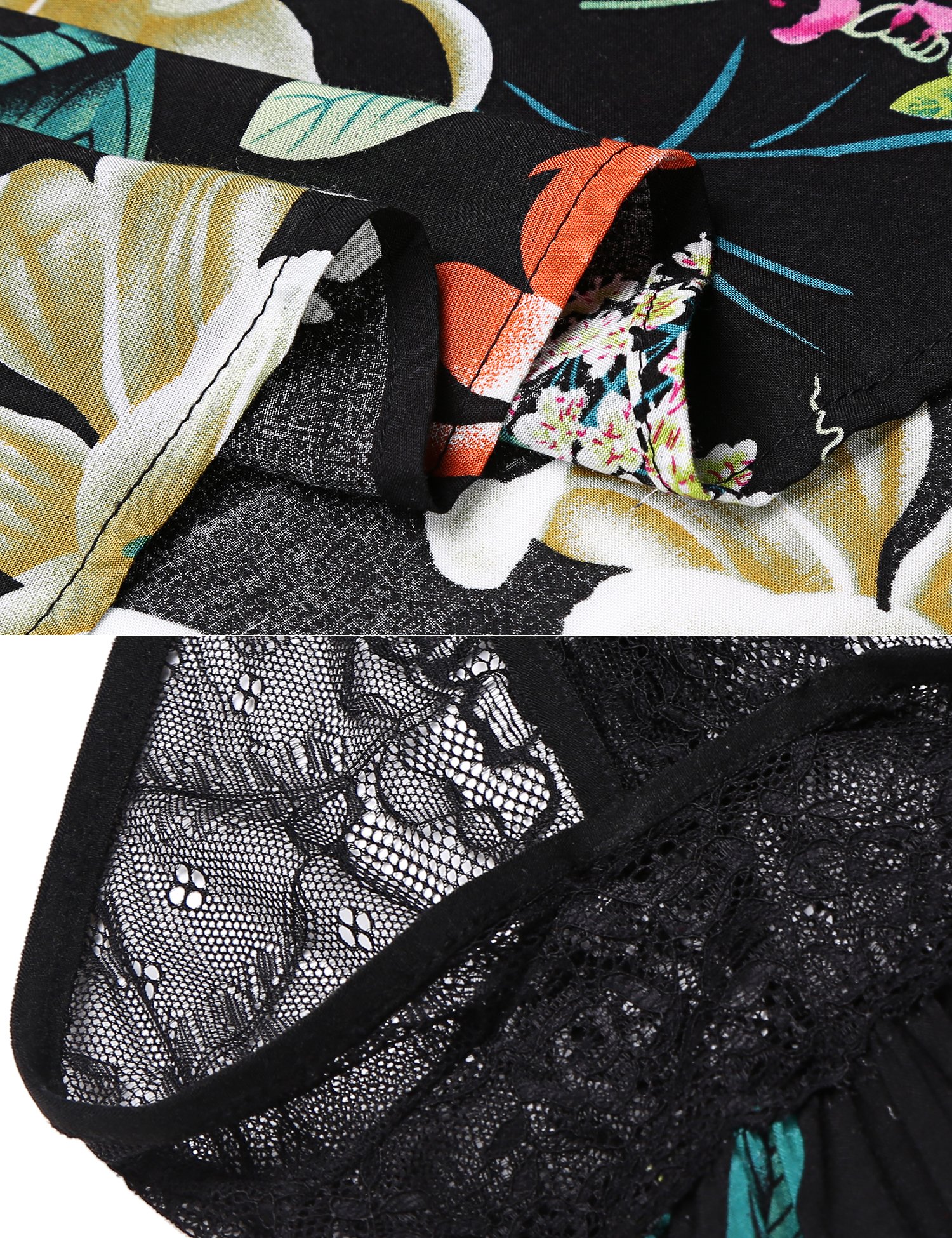 etuoji Womens Sexy Nightdress Nightgown Lingerie Transparent Mesh Chemise Sleepwear Dress