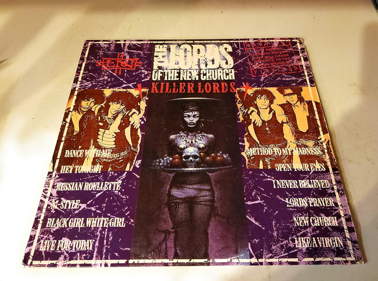 THE lords of the new church - Lords of the New Church - Killer Lords LP ...