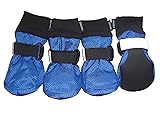 LONSUNEER Paw Protector Dog Boots Soft Sole Nonslip