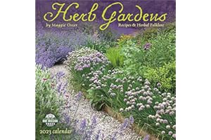 Herb Gardens 2023 Wall Calendar: Recipes & Herbal Folklore