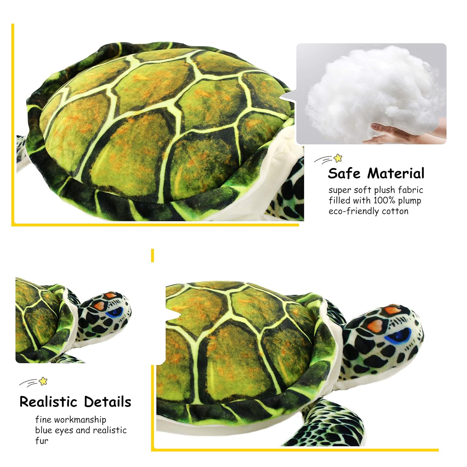 Branded Soft Toys Glow Pet 16 Turtle Soft Pillow Pet Glowing