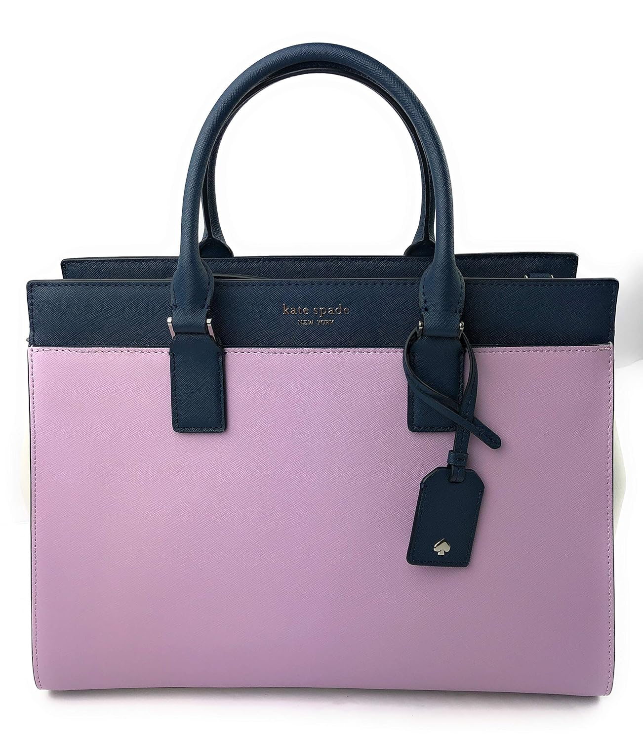 Kate spade cameron saffiano leather large satchel convertible crossbody bag purse handbag Clearance