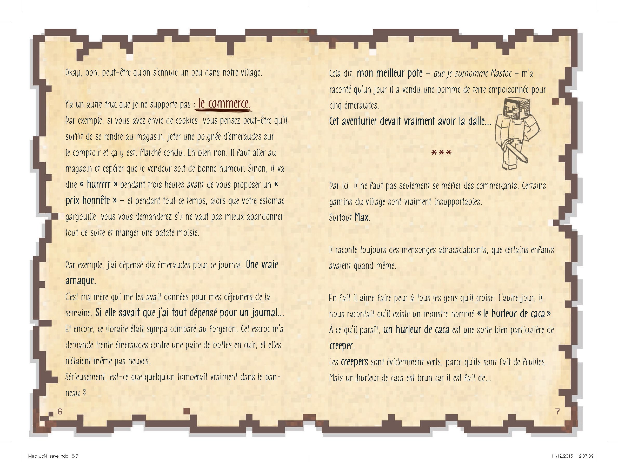 Amazon Com Journal D Un Noob Guerrier 1 French Edition Cube Kid Books