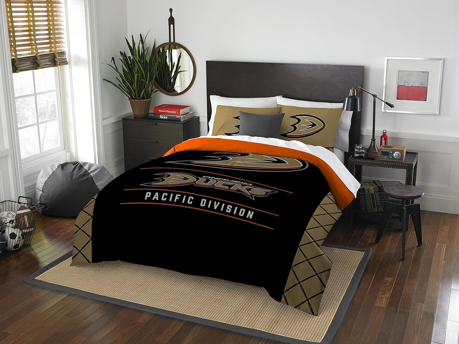 The Northwest Company Officially Licensed NHL Draft Comforter and 2 Sham Set, Multi Color, Multiple Sizes