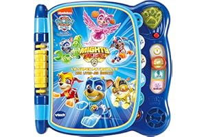 VTech PAW Patrol Pat'Patrouille Mighty Pups Touch & Teach Word Book (French Version)